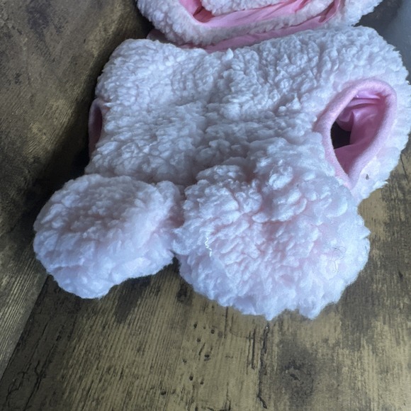 Frisco Cute Two Piece Pink Pig Dog Outfit Large Curly Tail & Ears Fast Shipping - Picture 6 of 7